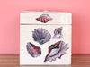 Shell Chic Decoupage Tissue Holder