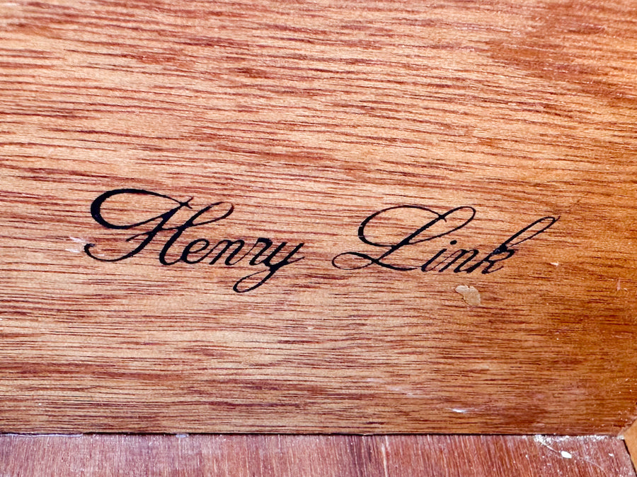 Seafoam Henry Link Faux Bamboo Lingerie Chest