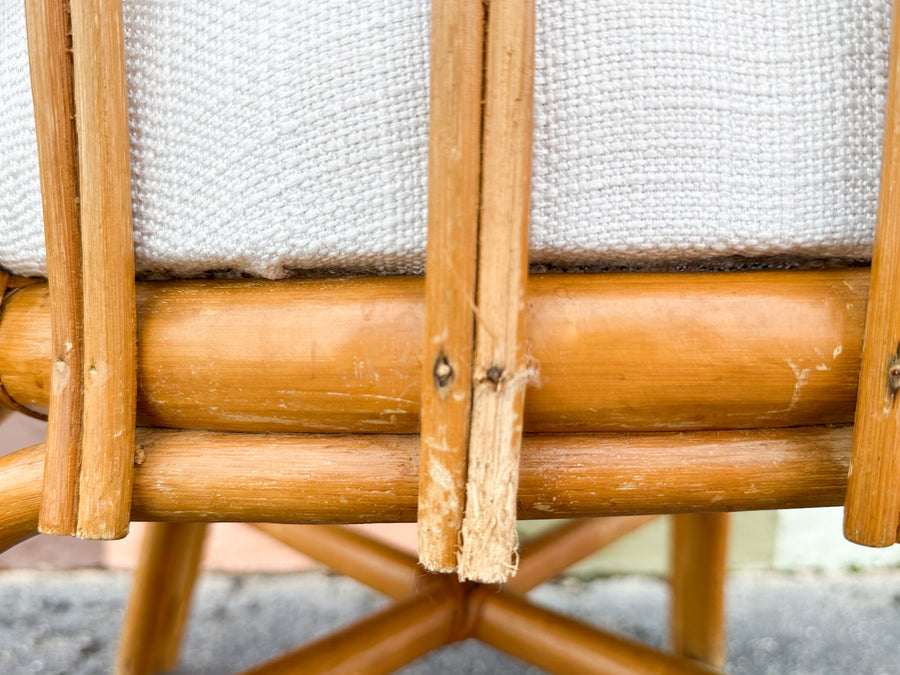 Set of Four Coastal Balloon Back Dining Chairs