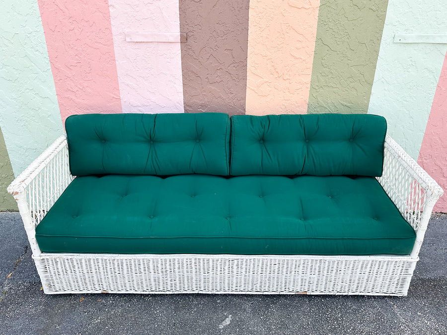 McGuire Braided Rattan Sofa