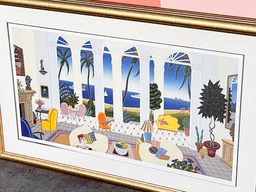 Thomas McKnight Gulf of Mexico Framed Print