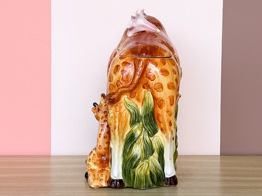 Safari Chic Giraffe Cookie Jar