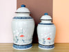 Pair of Pagoda Ginger Jars