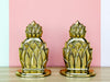 Pair of Pineapple Bookends