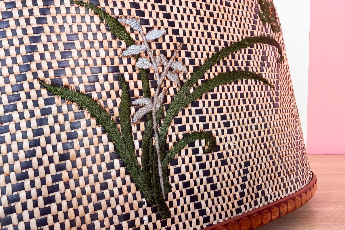 Bamboo Flower Purse