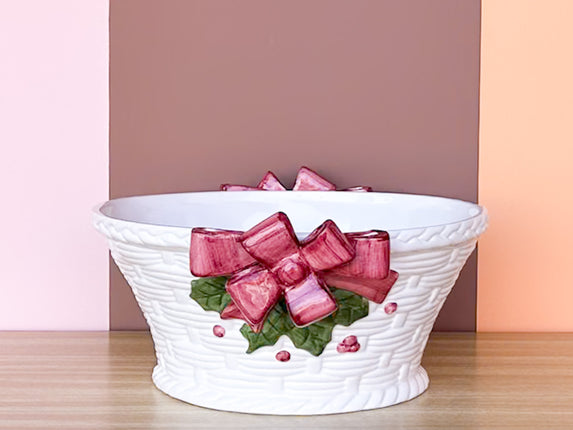 Fitz and Floyd Holiday Serving Bowl