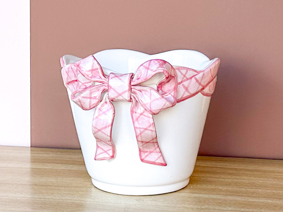 Petite Bow Cachepot