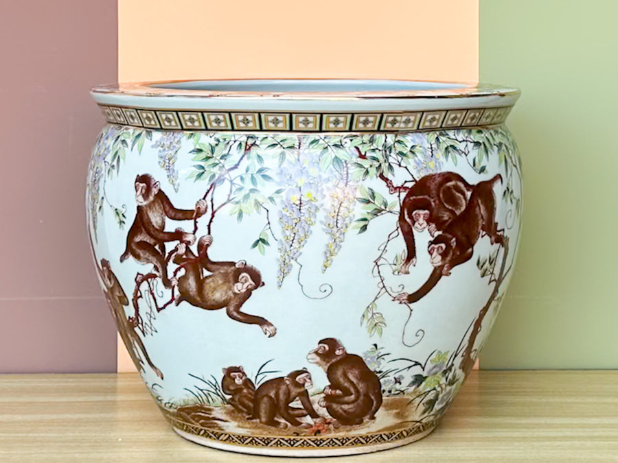 Fab Monkey Cachepot