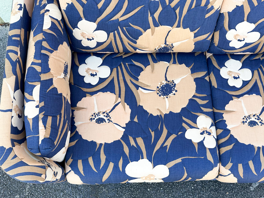 Fab Floral Upholstered Sleeper Sofa