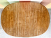 Faux Bamboo Dining Table with Leaf