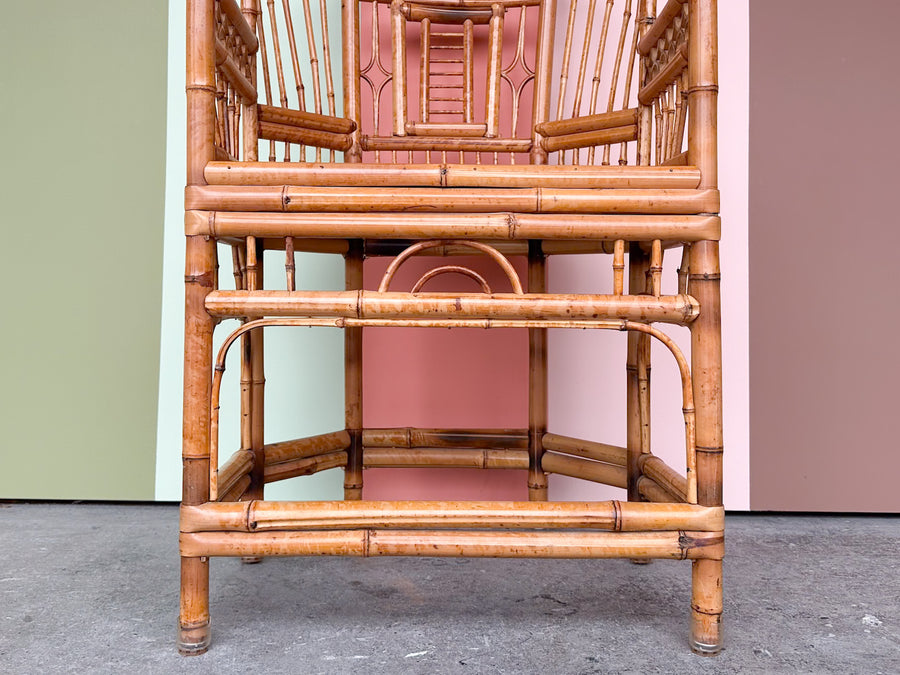 Brighton Style Bamboo and Cane Chair