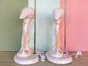 Pair of Fab Pink Flamingo Lamps