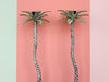 Pair of Palm Tree Candle Holders