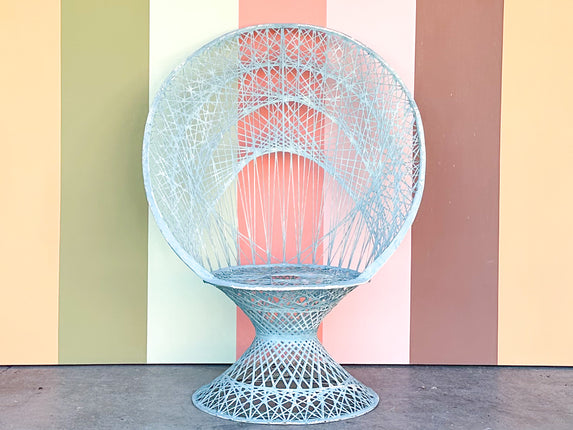 Fab Webspun Peacock Chair