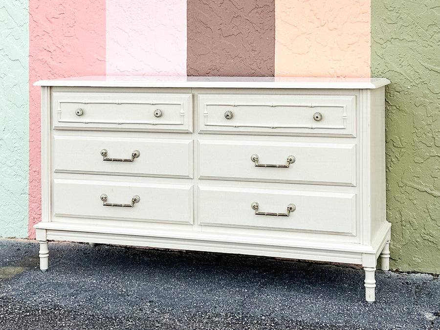 Palm Beach Faux Bamboo Dresser