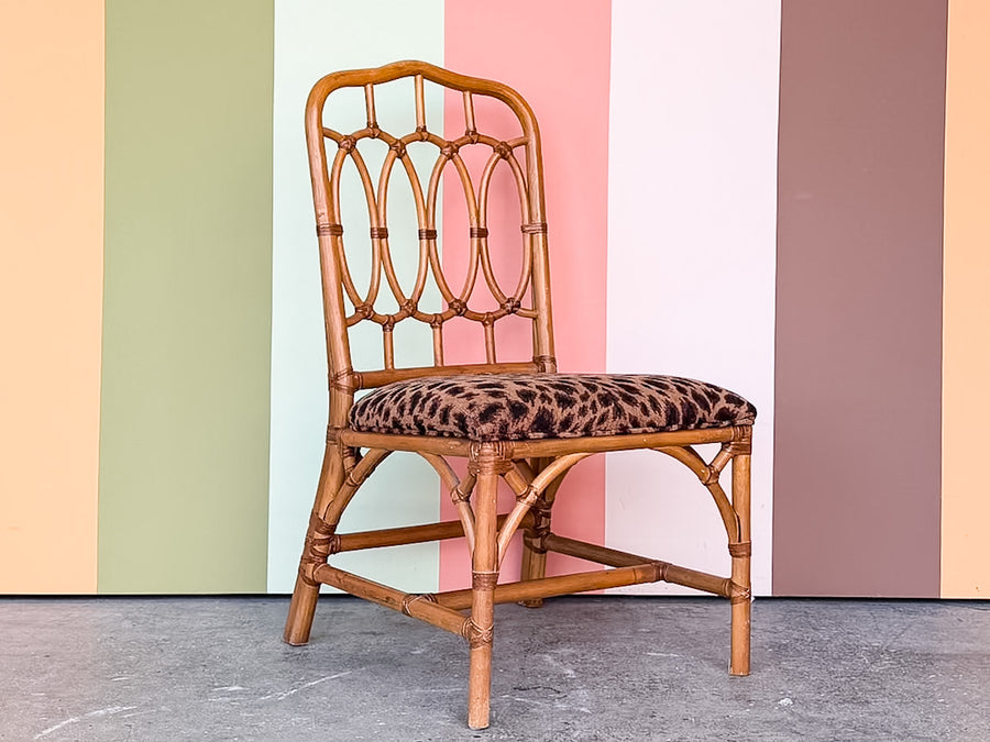 McGuire Style Rattan Desk Chair