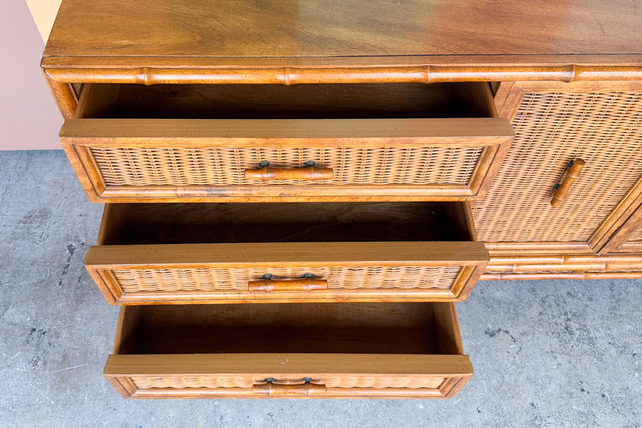 Island Style Faux Bamboo Dresser