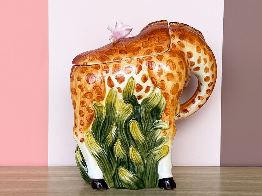 Safari Chic Giraffe Cookie Jar