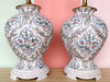 Pair of Chinoiserie Chic Lamps