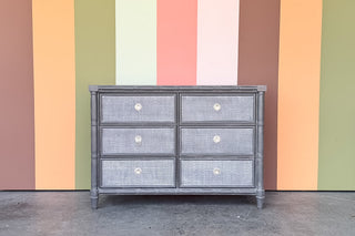 Modern Faux Bamboo Chest