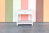 Coastal Chic Rattan Wrapped Nightstand