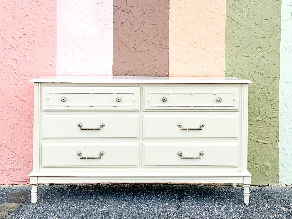 Palm Beach Faux Bamboo Dresser
