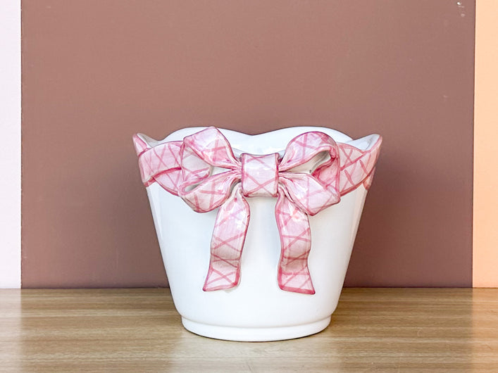 Petite Bow Cachepot