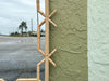 Modern Lanai Rattan MIrror