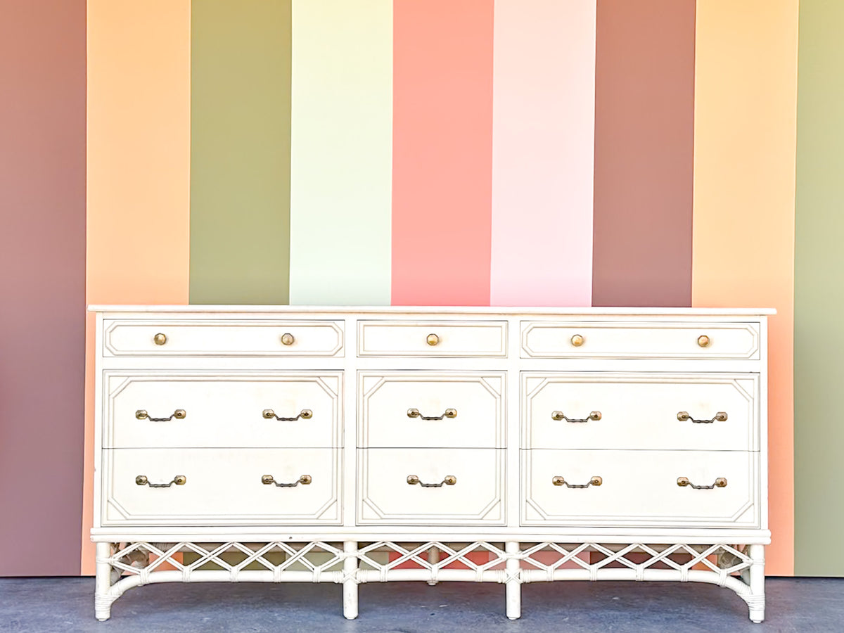 Ficks Reed Rattan Dresser
