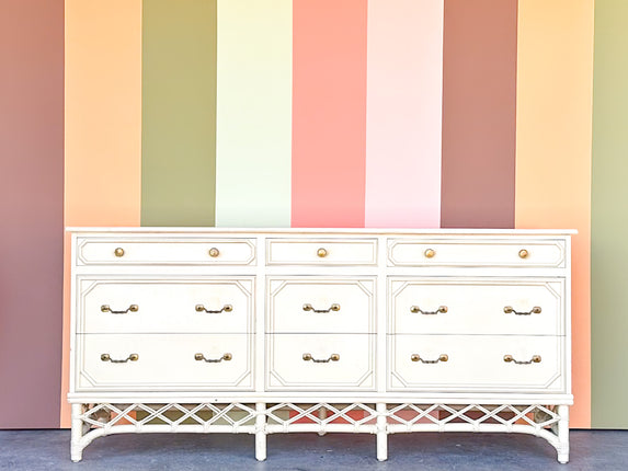 Ficks Reed Rattan Dresser