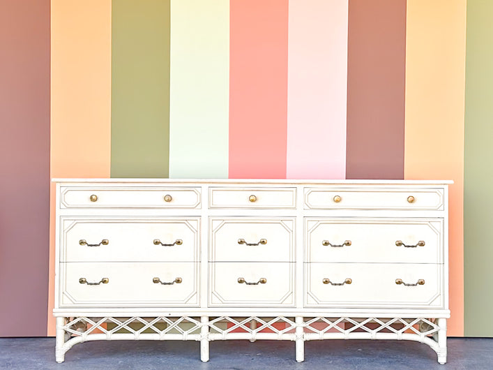 Ficks Reed Rattan Dresser