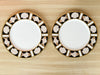 Set of Four Mikasa Seashell Plates