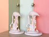 Pair of Fab Pink Flamingo Lamps