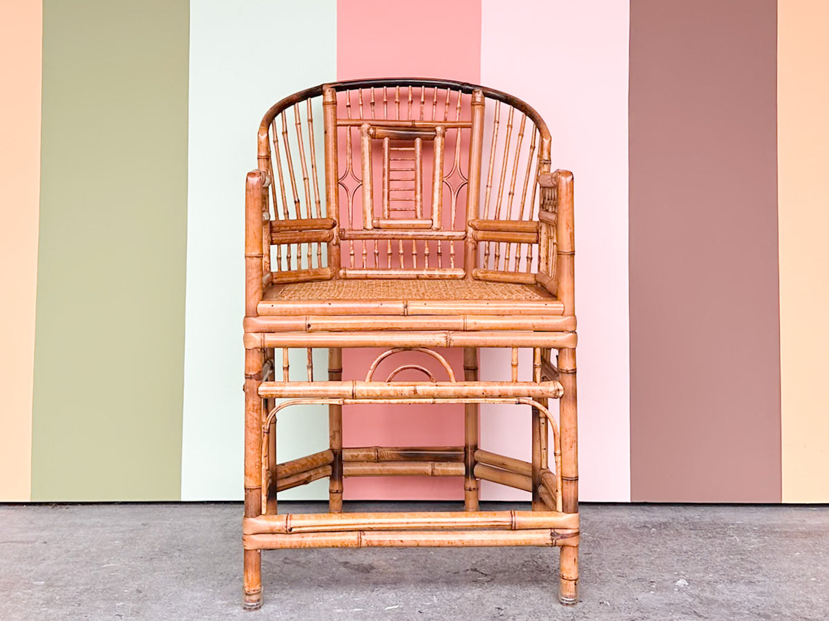 Brighton Style Bamboo and Cane Chair