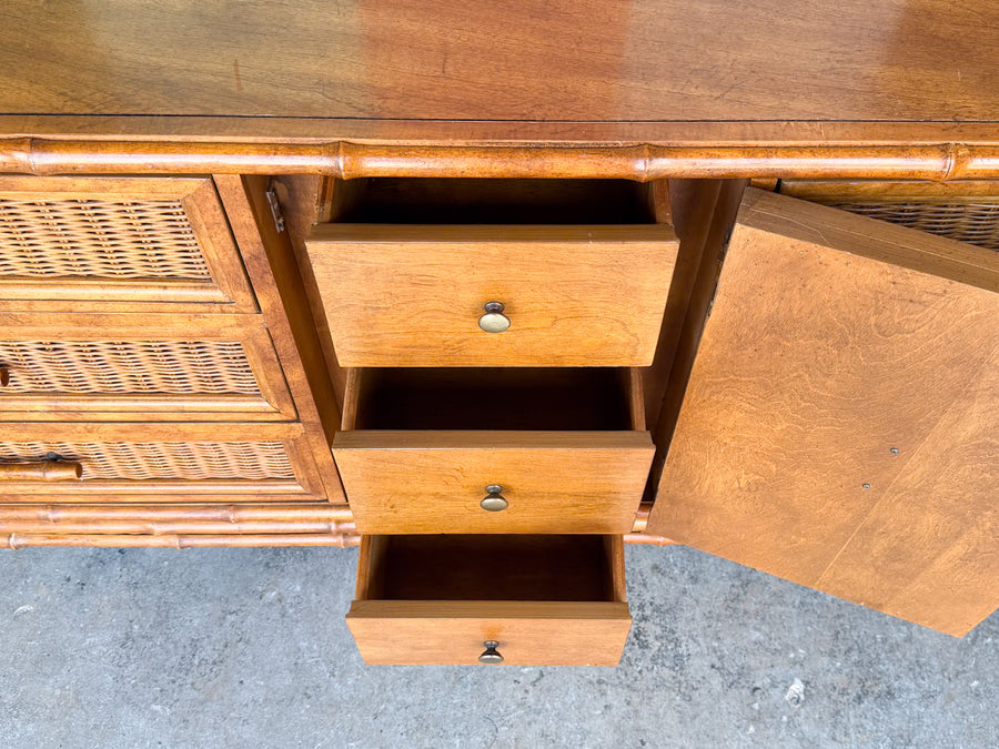 Island Style Faux Bamboo Dresser