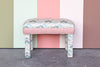 Golden Girls Chic Upholstered Stool