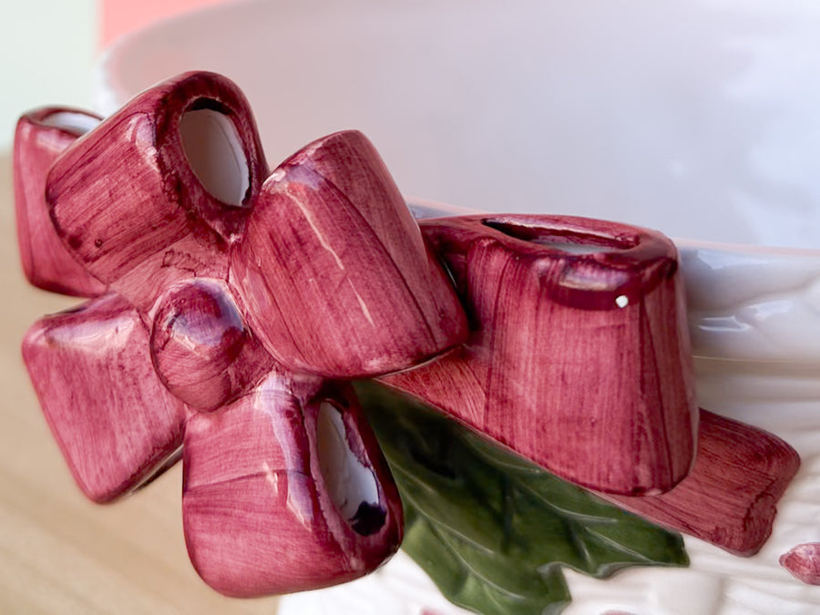 Fitz and Floyd Holiday Serving Bowl