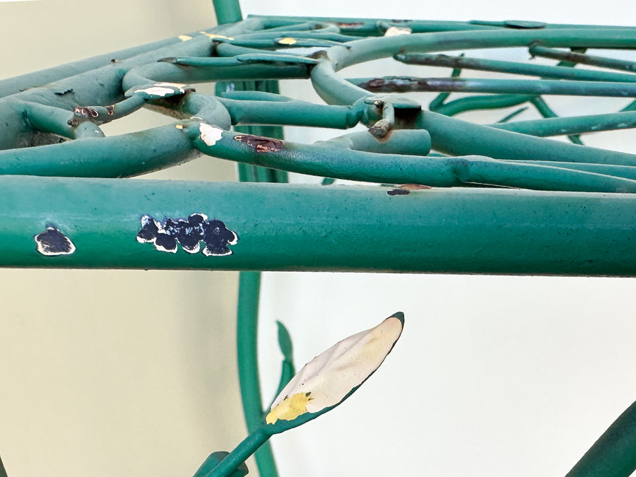 Sweet Green Bird Garden Bench