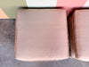 Pair of Blush Bullion Fringe Ottomans