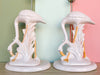 Pair of Fab Pink Flamingo Lamps