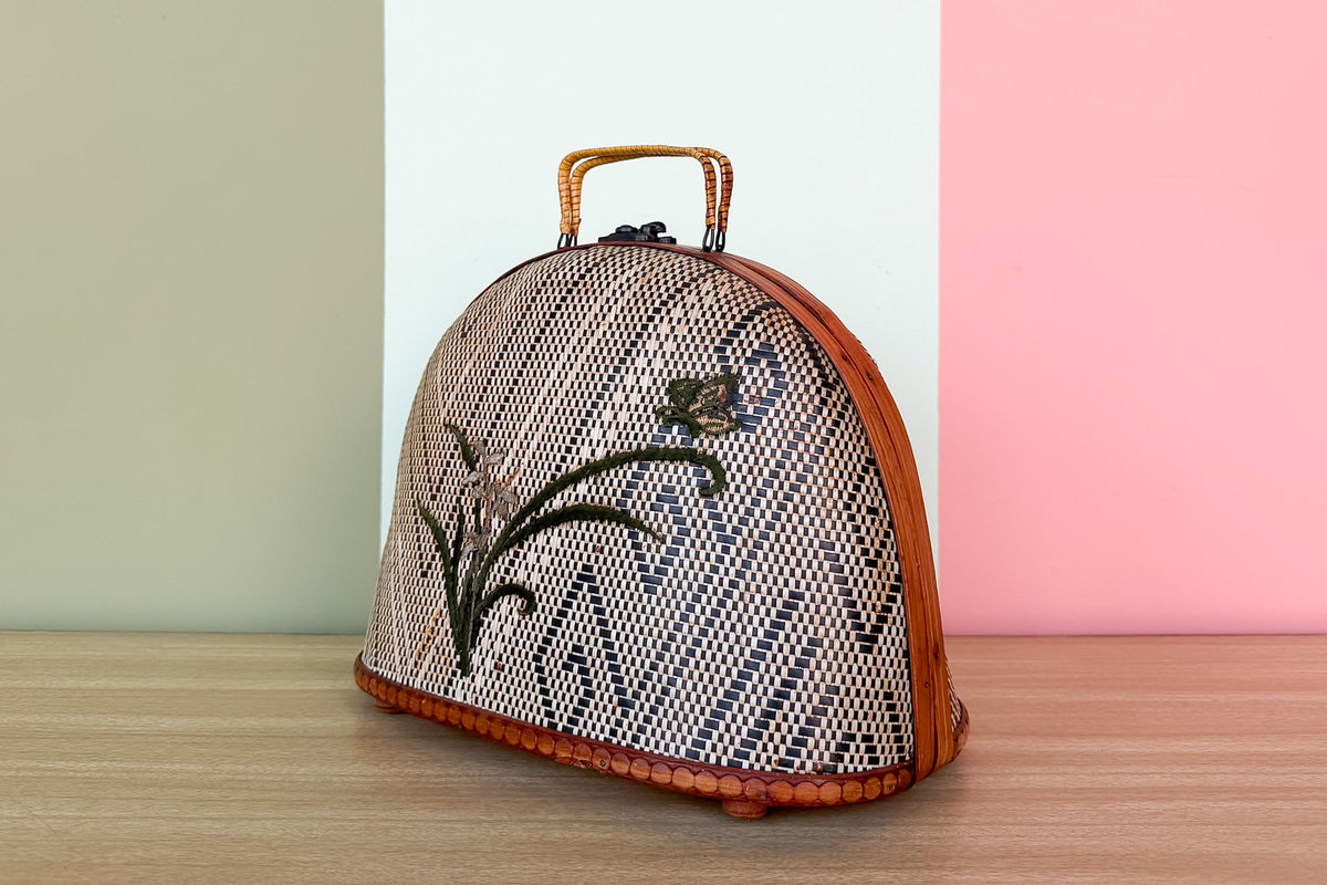 Bamboo Flower Purse