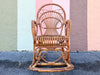 Old Florida Rattan Rocking Chair