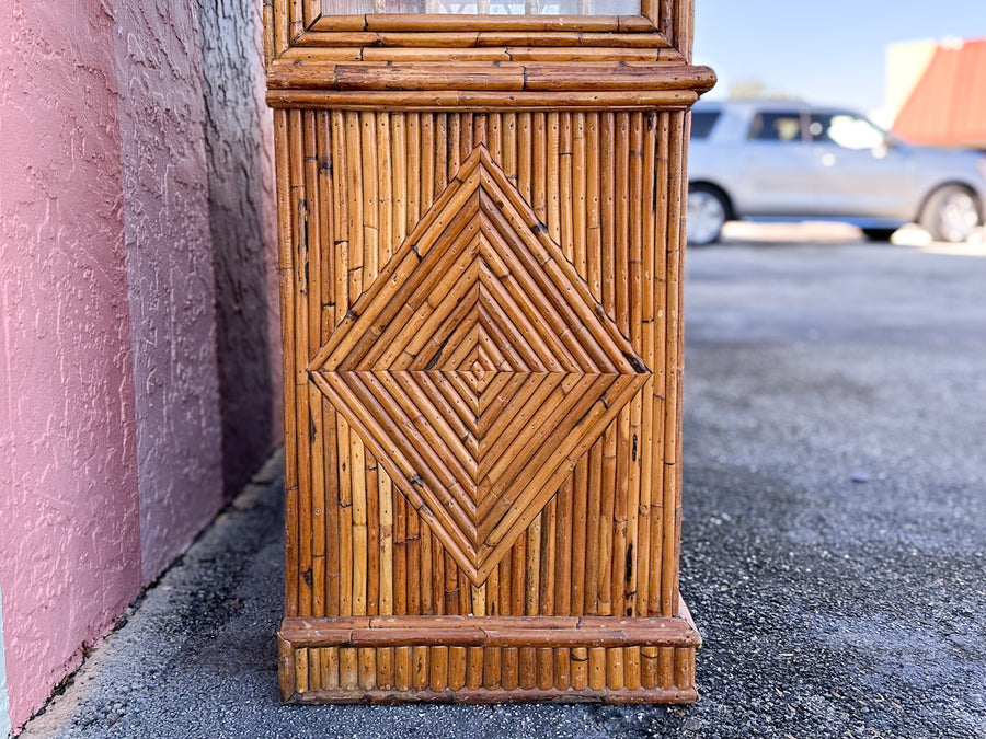Island Chic Bamboo Pagoda Cabinet