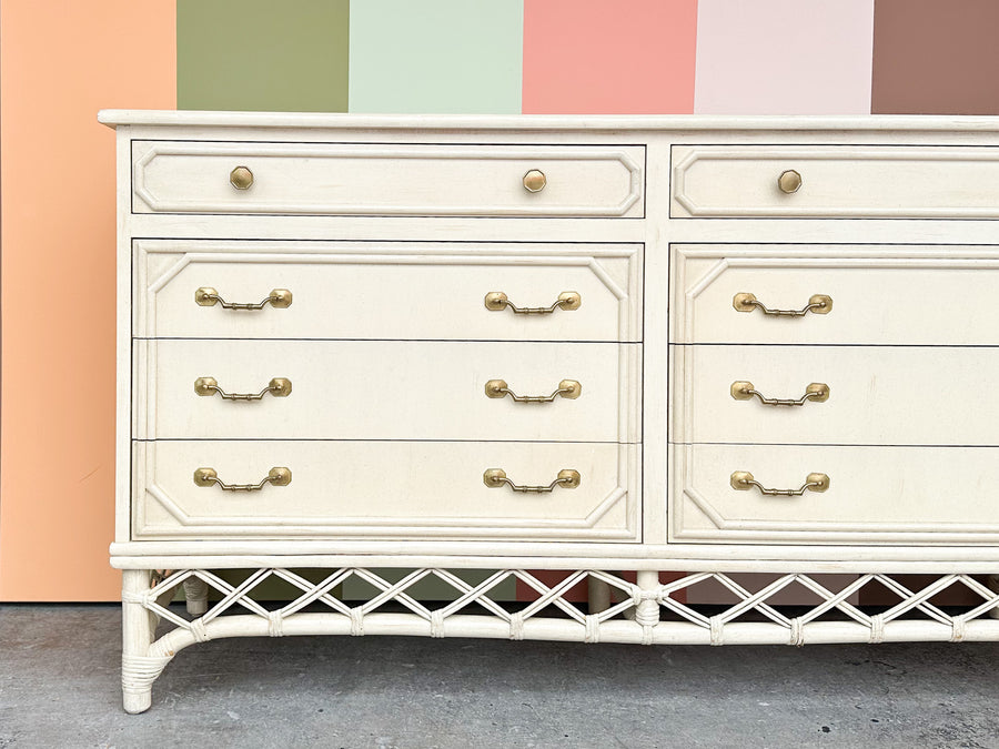 Ficks Reed Rattan Dresser