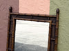 Handsome Faux Bamboo Mirror