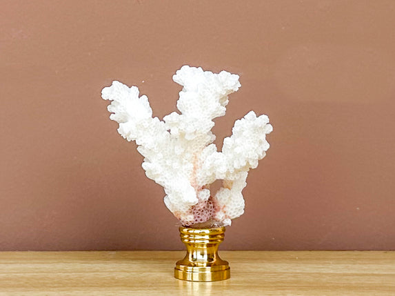 White Coral Finial