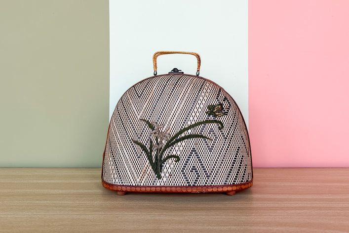 Bamboo Flower Purse