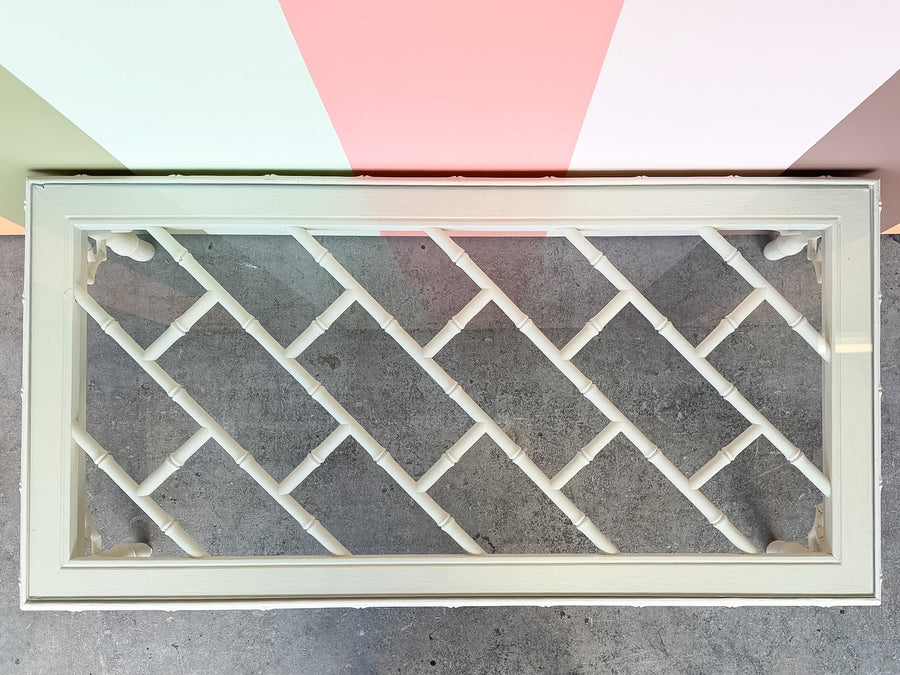 Painted Chippendale Coffee Table