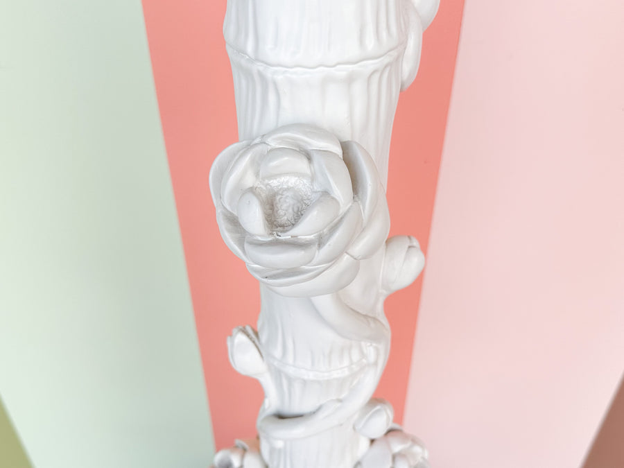 Chinoiserie Chic Lotus Floor Lamp