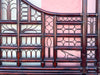 West Indies Style King Canopy Bed